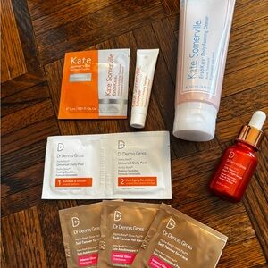 Kate Somerville Eradikate  Daily Foaming Cleanser & Dr Dennis Gross vitamin C